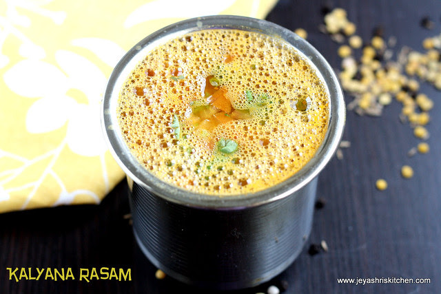 KALYANA RASAM IYENGAR KALYANA RASAM  Jeyashri's Kitchen