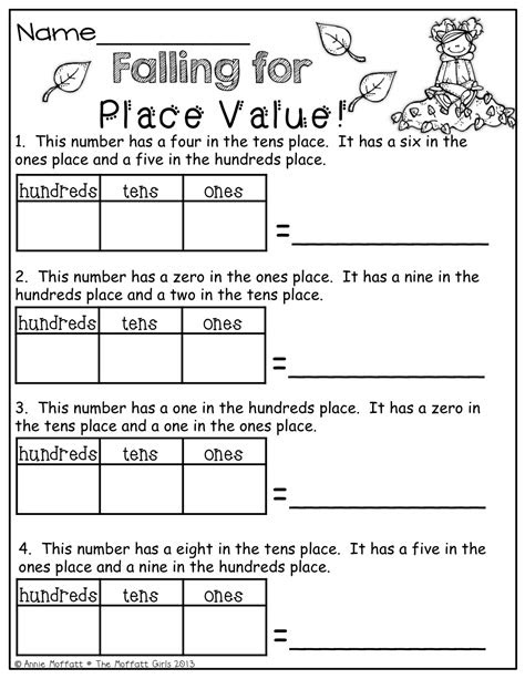 After learning place value, a child can perform different mathematical operations . third grade worksheets for place value grade 3 kidsworksheetfun