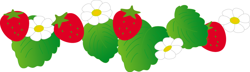 春 苺 いちご のイラスト 無料イラスト フリー素材