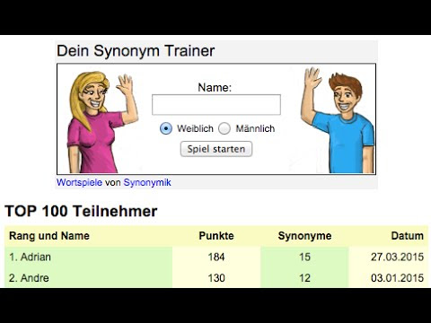 Mit synonym