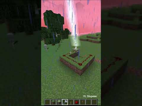 I made quick lightning farm