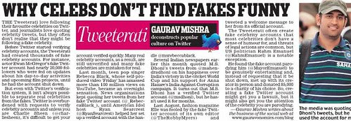 fake celebrity