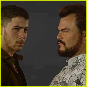 Nick Jonas & Jack Black Debut Hilarious 'Jumanji Jumanji' Music Video - Watch Now!