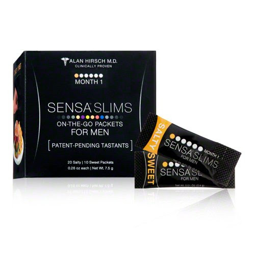 SENSA Slims On-The-Go Packets for Men - Month 1 30 count