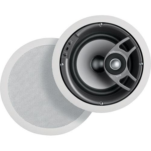 Polk Audio TC80i Round 2-Way 8-Inch In-Ceiling Loudspeaker (Single, White)