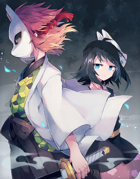 錆兎と真菰 Pixiv年鑑 B