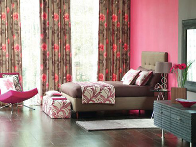 Bown Pink Bedroom at Awesome Colorful Bedroom Design Ideas Home ...