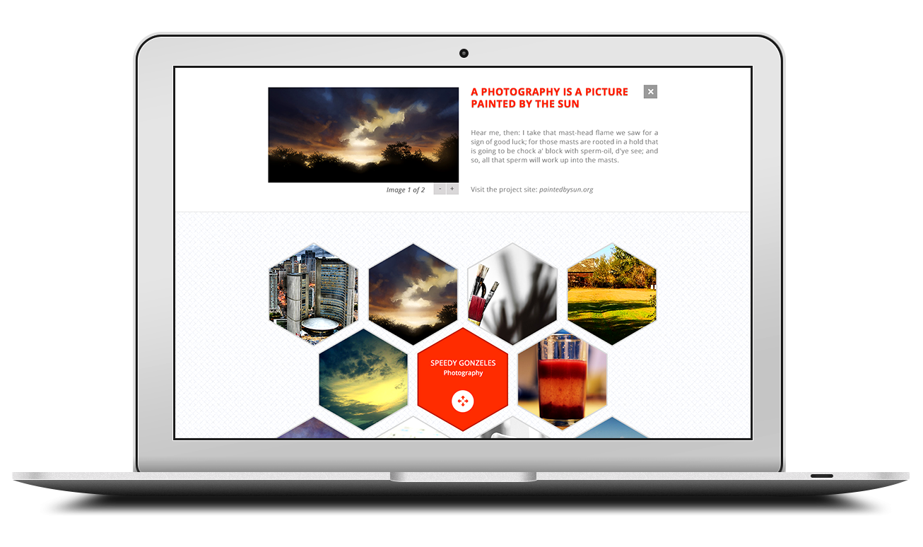 focused - OnePage Responsive PSD Template