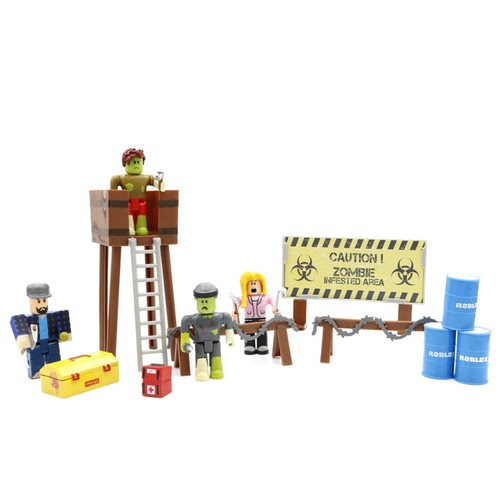 Action Figures Roblox Zombie Attack Action Figures Playset 21pcs Toy Birthday Gift Set New Toys Hobbies - role sets roblox