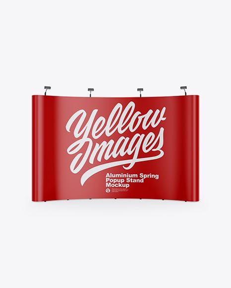 Download Download Matte Spring Pop Up Stand PSD Mockup free packaging mockups from the trusted websites.