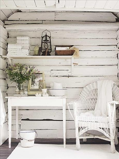 White Ironstone Cottage