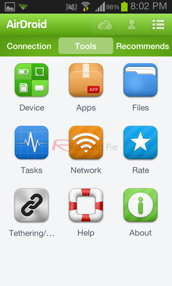 AirDroid 2 Beta 2