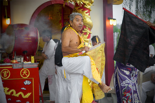  One of the craziest times of twelvemonth inward Phuket Bangkok Thailand Map; 2010 Vegetarian Festival (Part 1)