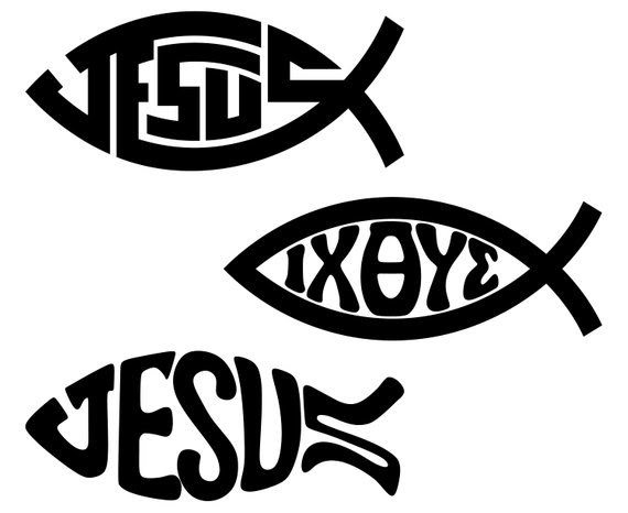 Download Jesus Fish Logo Vector at GetDrawings | Free download