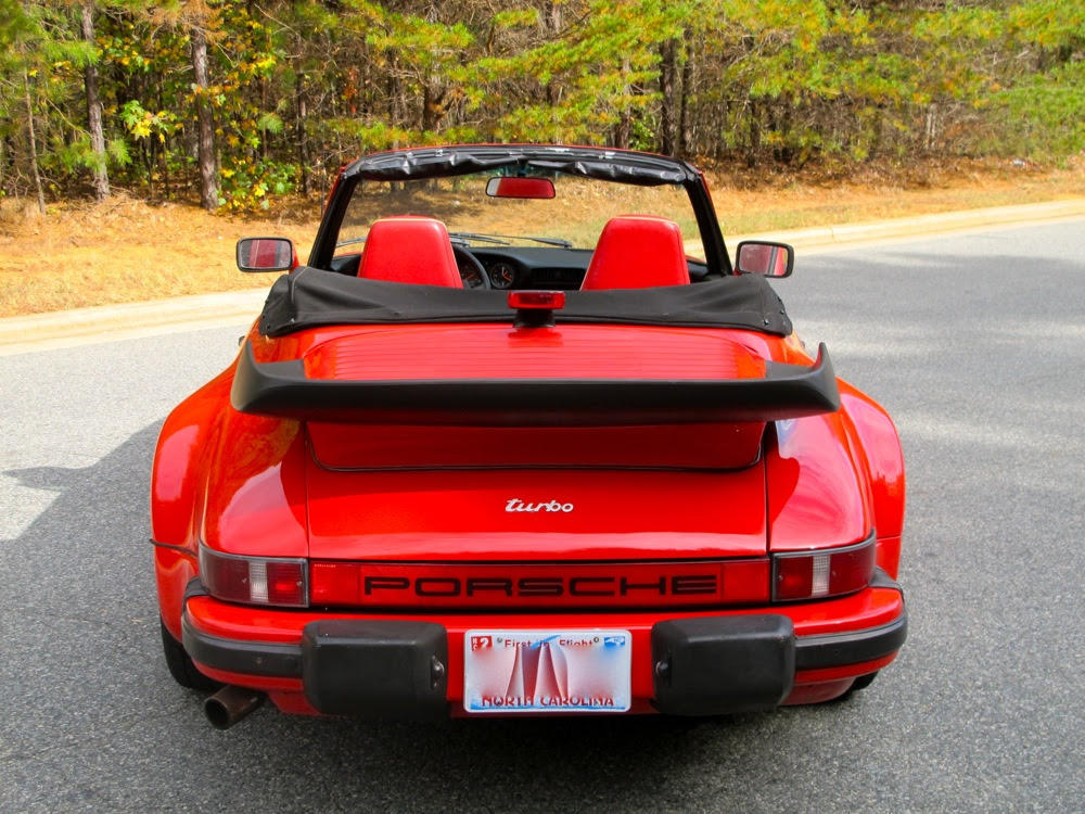 1980 Porsche 911 Turbo-Look Cabriolet - Red/Red - $22500 ...