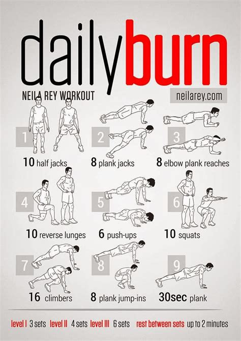 home gym exercises neila rey