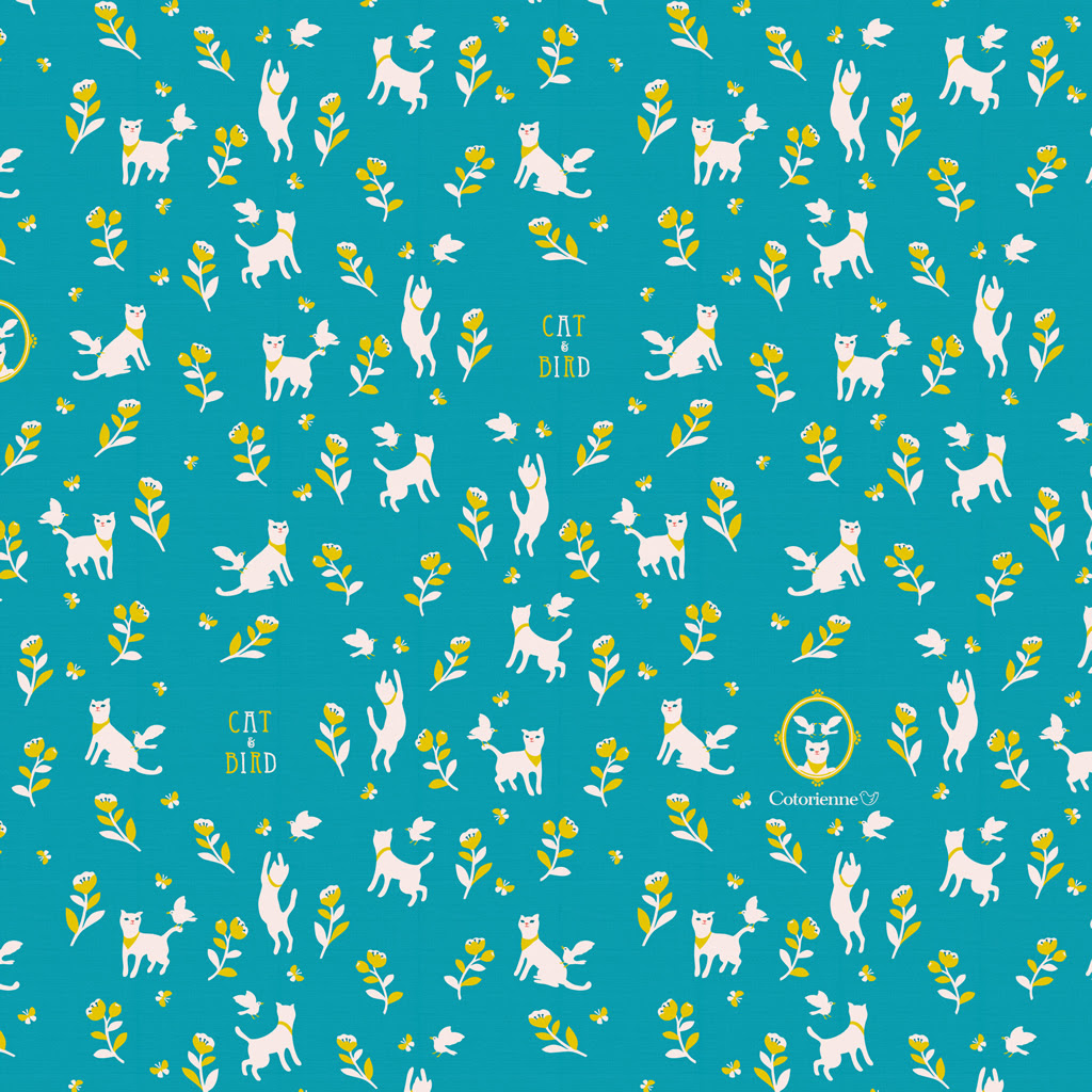 Cotorienne Free Dl Fabric Wallpaper