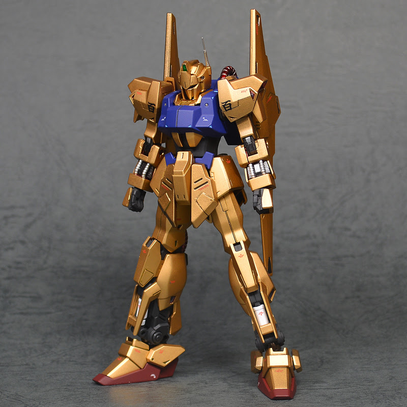 Hguc 百式の塗装レシピと写真レビュー ガンダムブログはじめました