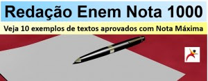 redação nota 1000 horizontal