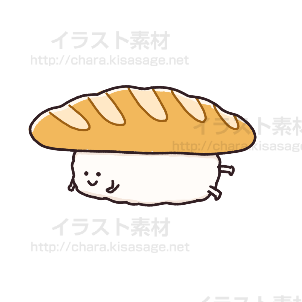 フランスパン寿司 キャラクターweb