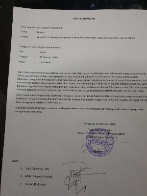 Contoh Surat Pernyataan Kesanggupan Menjadi Ketua Rt / 3 Contoh Surat Pengunduran Diri Kerja (Surat Resign) yang ... : Contoh surat pernyataan adalah surat yang digunakan untuk menyatakan sesuatu kepada contoh surat keterangan penghasilan orang tua dari rt / rw.