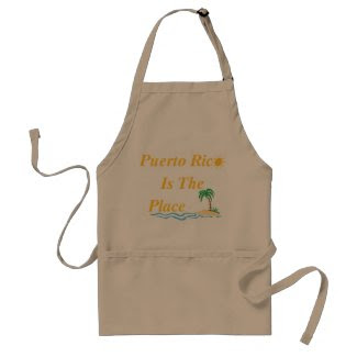 Puerto Rico Is The Place apron