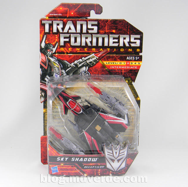Transformers Sky Shadow Deluxe - Generations - caja