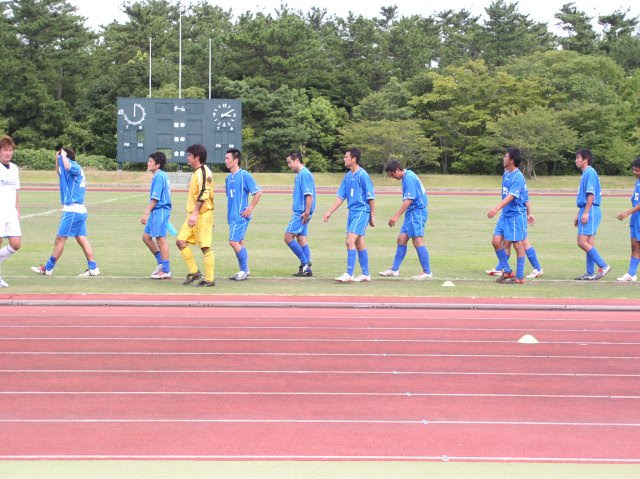パワスポ 九州社会人サッカー1回戦 延岡市scが勝利