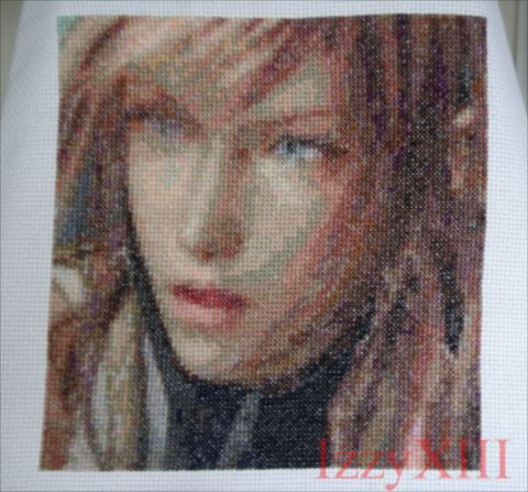 美しいドット絵 ゲーム中のワンシーンが クロスステッチ の刺繍で再現された作品集 そうさめも