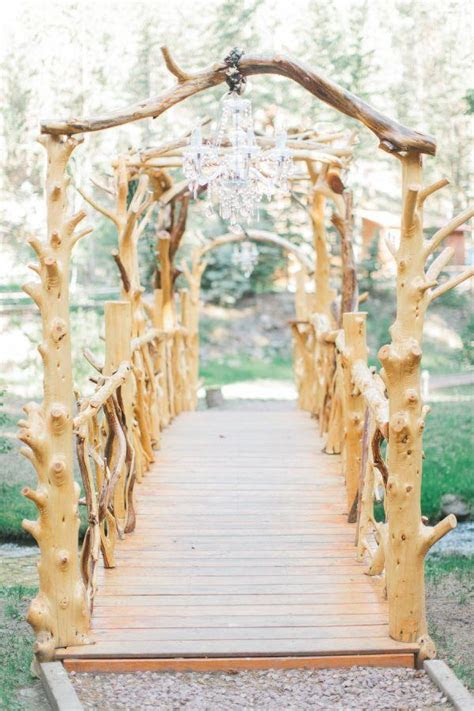 rustic backyard wedding decoration ideas deer pearl