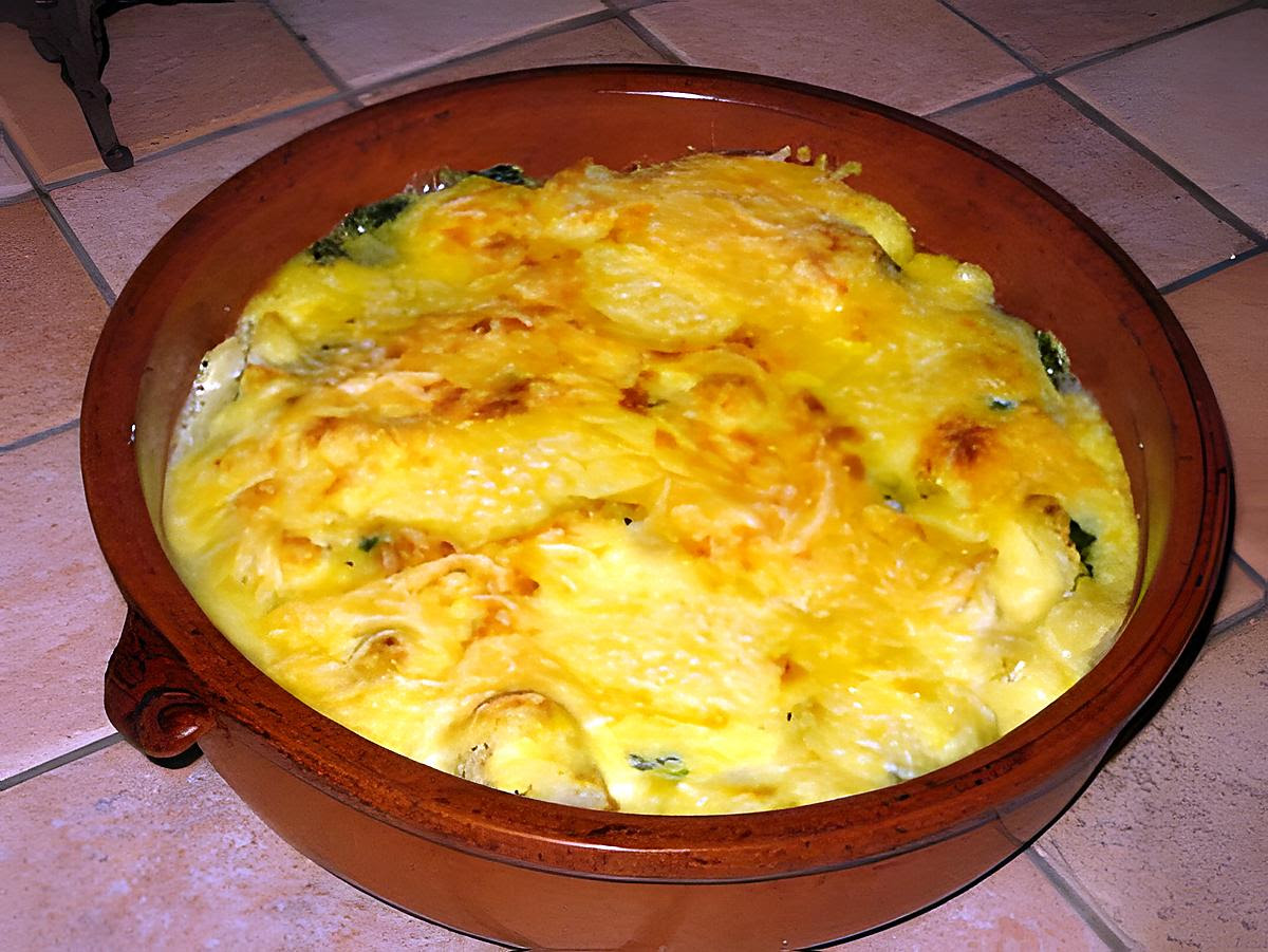 Recette De Gratin De Chou Fleur Aux Epinards