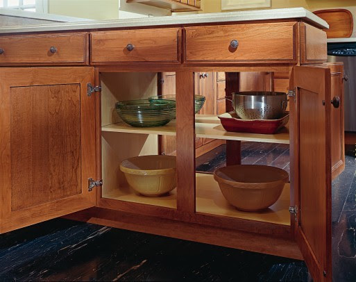 Aristokraft Double-Sided Peninsula Cabinet - Kitchen ...