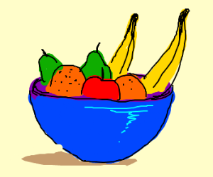 Fruit Bowl Drawing at GetDrawings | Free download