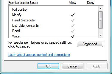 permissions