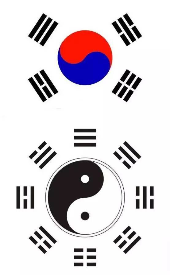 旗帜三号韩国旗三号韩国国旗 卡通世界