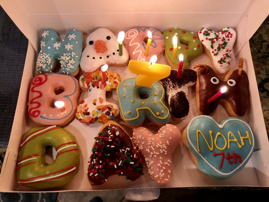 birthday donuts campbell donuts richardson