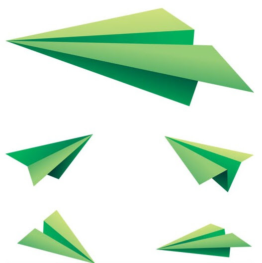Download Paper Airplane Vector - ClipArt Best