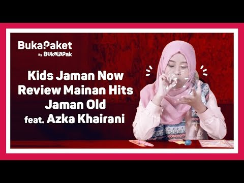 VIDEO : mainan anak tahun 90an yang tak terlupakan feat. azka khairani | bukapaket for kids - mainan anaktahun 90an alias mainan jadul ternyata enggak kalah seru dari mainan jaman now. harganya pun murah dan cara  ...
