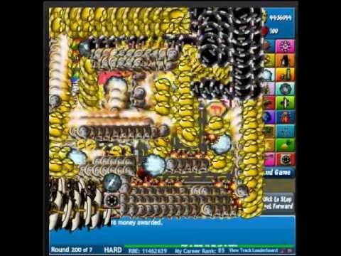 BTD5 Tutorial Bloon Tower Defense 5 Level 200!