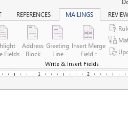 How to create labels from a list in Excel