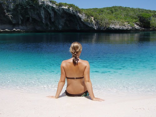 Long Island Blue Hole, Bahamas