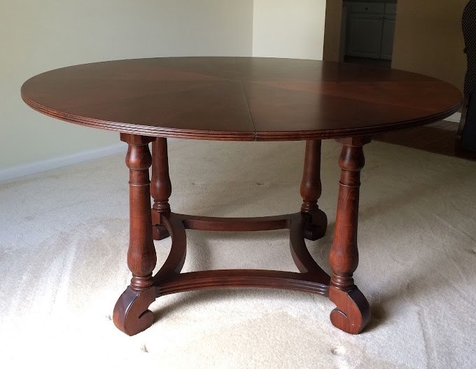 Ethan Allen Round Dining Table