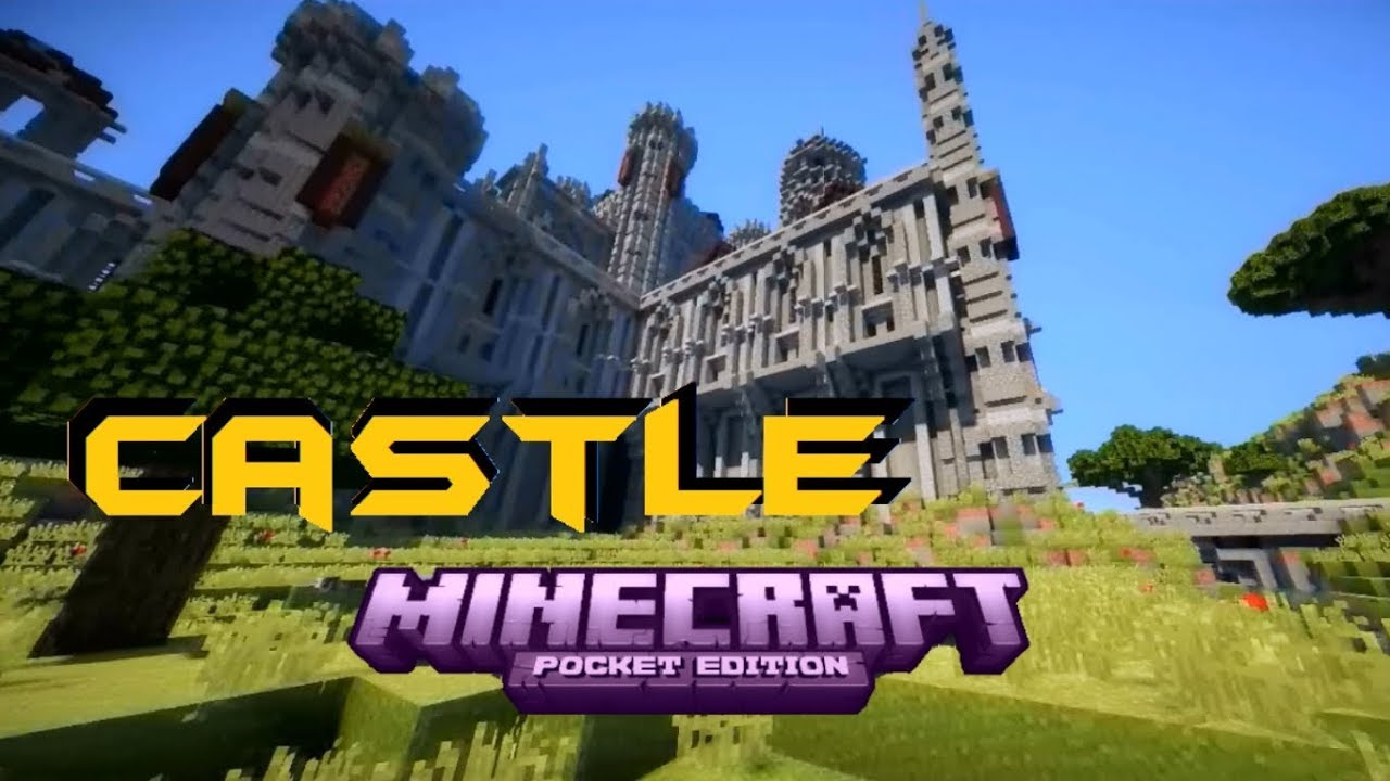 Minecraft PE Castle [DOWNLOAD]  YouTube
