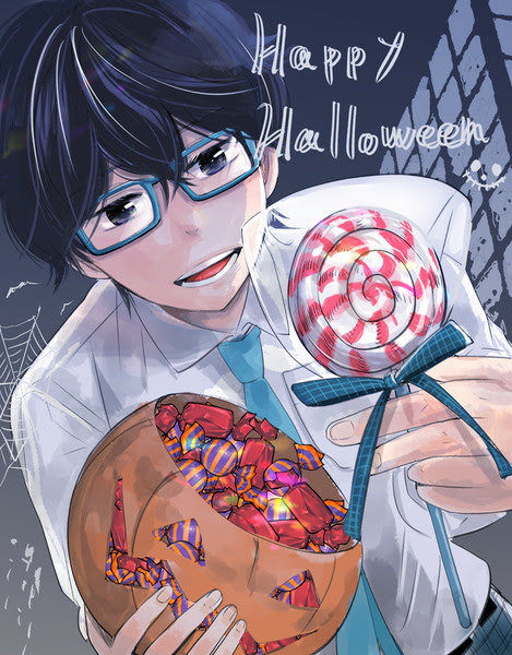 創作 やたらとイケメンな男子高校生の話 ハロウィンイラスト Pixiv年鑑 B