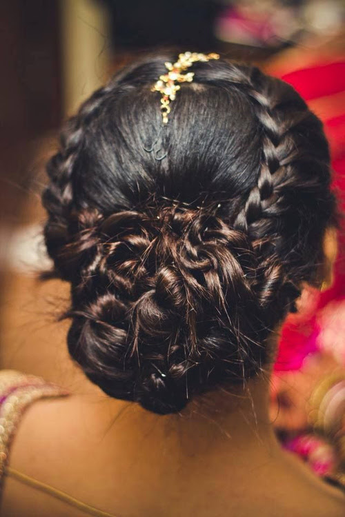 Hairstyles For Indian Wedding - 20 Showy Bridal Hairstyles