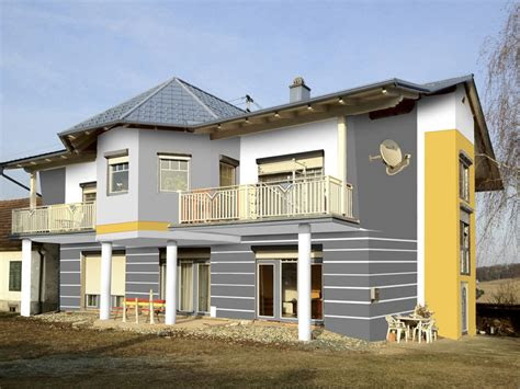 fassadengestaltung design und farbe mit vorabvisualisierung