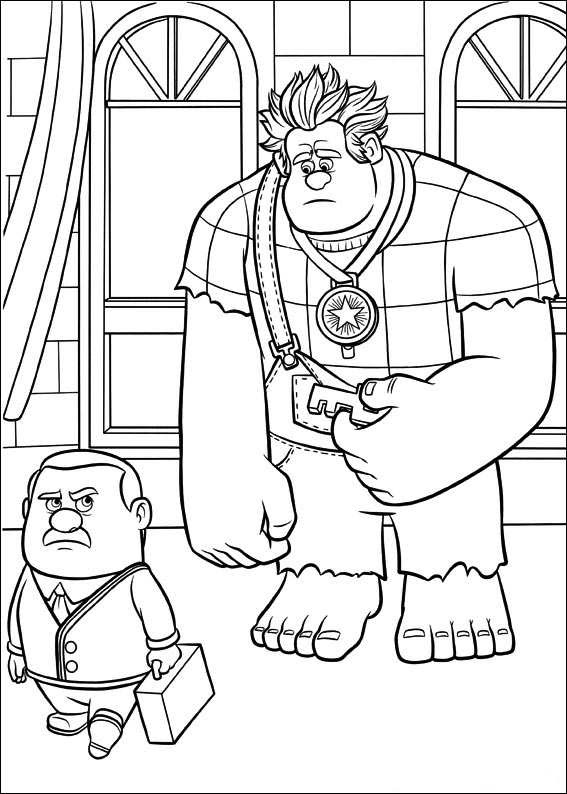 Download Kids-n-fun.com | 40 coloring pages of Wreck it Ralph