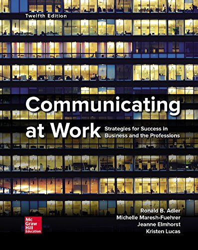 Communicating at Work