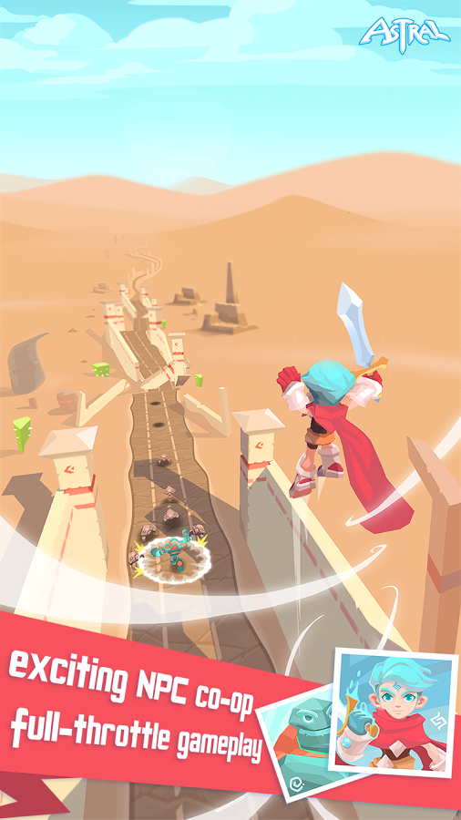 Astral Origin is an arcade runner android game Astral: Origin MOD APK