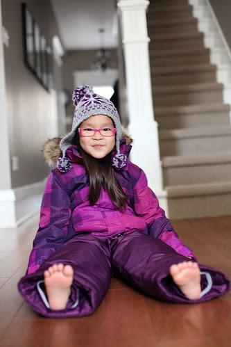 ♥ her snowsuit
